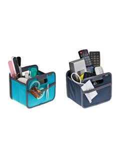   Meori Rendszereződoboz Meori összehajtható textil sötétkék