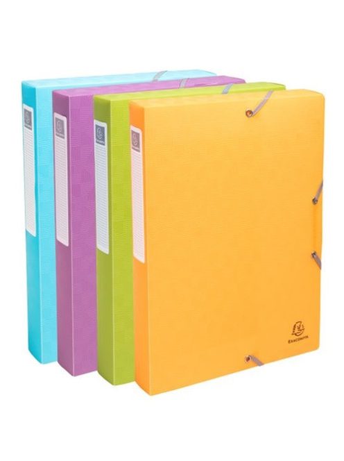 Exacompta Füzetbox PP Exacompta Pop N Co A/4 40 mm gerinccel vegyes színek