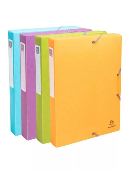 Exacompta Füzetbox PP Exacompta Pop N Co A/4 40 mm gerinccel vegyes színek