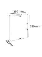 Exacompta Füzetbox PP Exacompta Pop N Co A/4 40 mm gerinccel vegyes színek