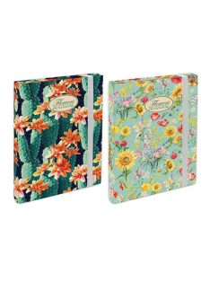 Pigna Füzetbox Pigna Nature Flowers A/4 30 mm gerinccel