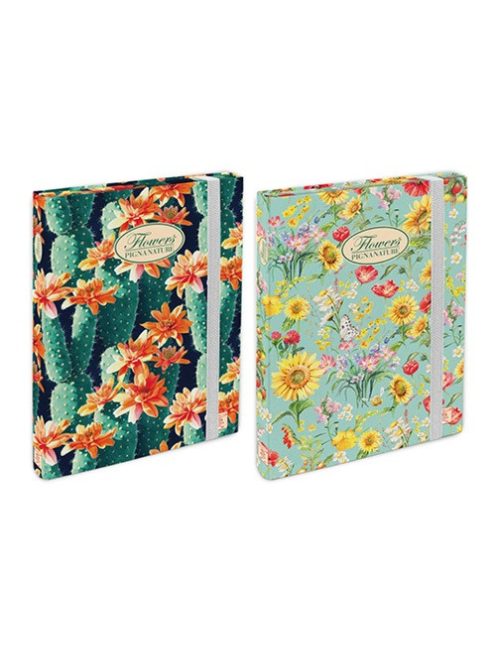 Pigna Füzetbox Pigna Nature Flowers A/4 30 mm gerinccel