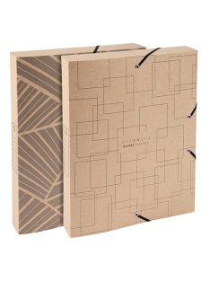   Exacompta Füzetbox karton Exacompta Eterneco A/4 25 mm gerinccel vegyes minták