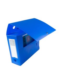   Exacompta Füzetbox PP Exacompta Opaque A/4 100 mm gerinccel patentos kék