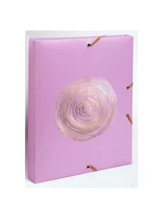   Exacompta Füzetbox Exacompta Ellipse A/4 40 mm gerinccel PP vegyes színek