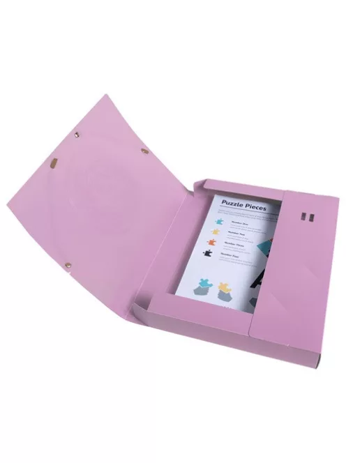 Exacompta Füzetbox Exacompta Ellipse A/4 40 mm gerinccel PP vegyes színek