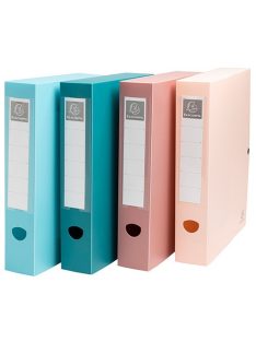   Exacompta Füzetbox PP Exacompta Skandi A/4 60 mm gerinccel patentos vegyes színek