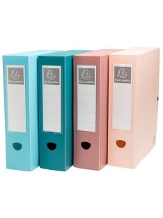   Exacompta Füzetbox PP Exacompta Skandi A/4 80 mm gerinccel patentos vegyes színek