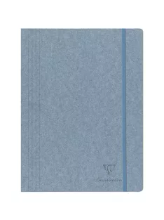   Clairefontaine Gumis mappa Clairefontaine Jeans & Cocoa 24x32 cm, Jeans