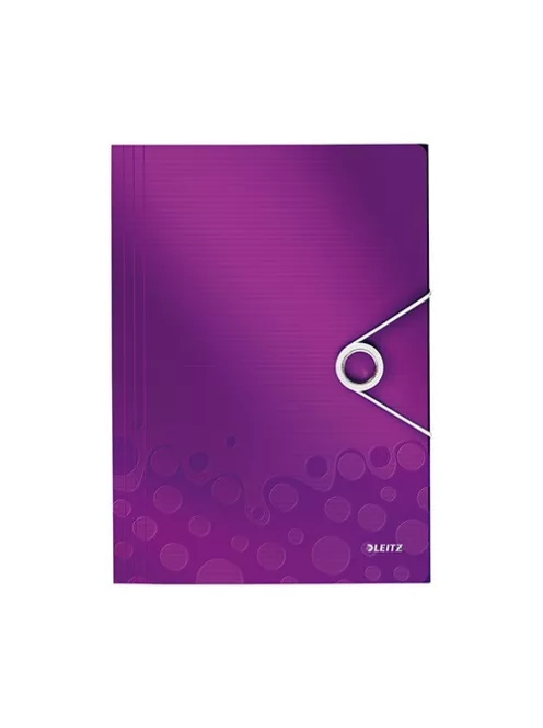 Leitz Gumis mappa PP Esselte Wow lila