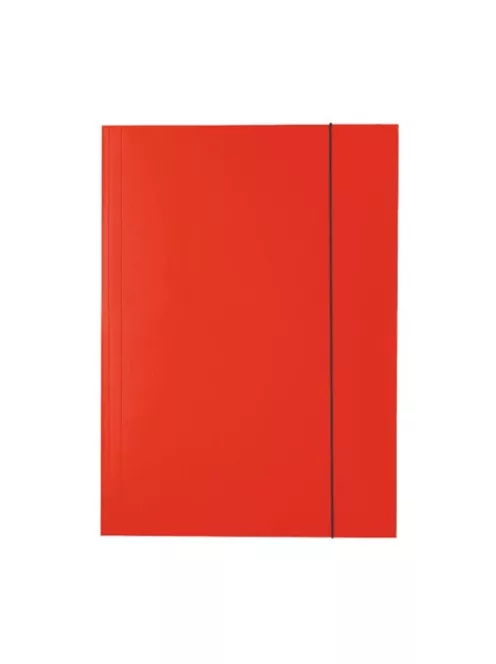 Esselte Gumis mappa karton Esselte Economy A/4 piros 13436