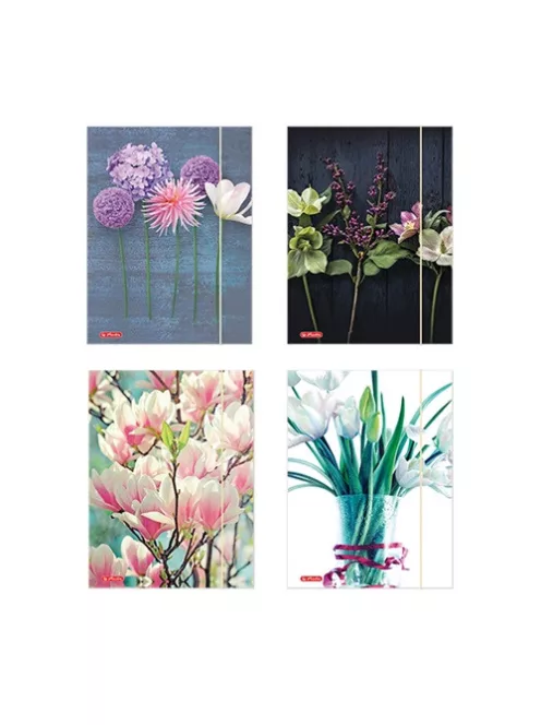 Herlitz Gumis mappa Herlitz Flower A/4