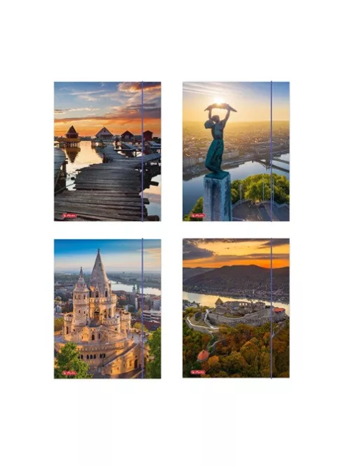 Herlitz Gumis mappa Herlitz City A/5