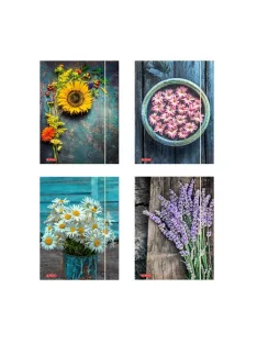 Herlitz Gumis mappa Herlitz Flower A/5