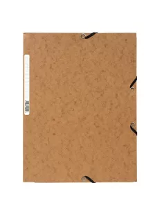 Exacompta Gumis mappa karton Exacompta prespán A/4 barna