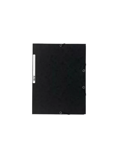 Exacompta Gumis mappa karton Exacompta prespán A/4 fekete