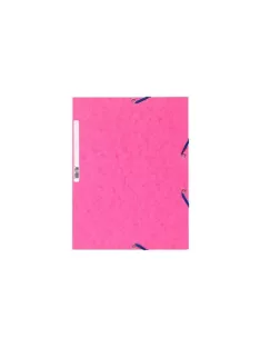   Exacompta Gumis mappa karton Exacompta prespán A/4 rózsaszín