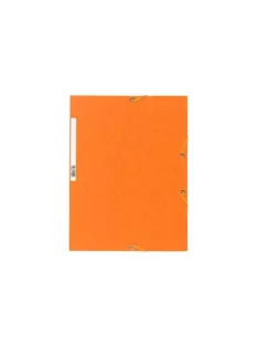   Exacompta Gumis mappa karton Exacompta prespán A/4 narancssárga