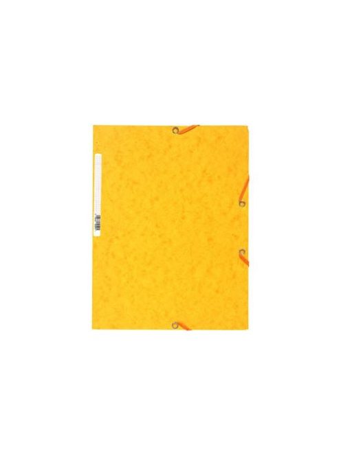 Exacompta Gumis mappa karton Exacompta prespán A/4 sárga