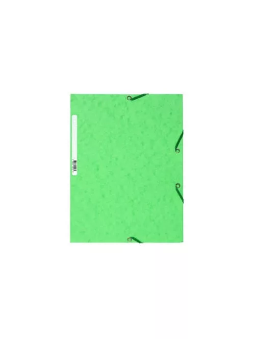 Exacompta Gumis mappa karton Exacompta prespán A/4 világoszöld