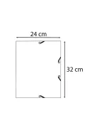 Exacompta Gumis mappa karton Exacompta Skandi prespán A/4 vegyes színek