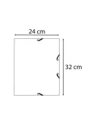 Exacompta Gumis mappa karton Exacompta Autentik A/4 vegyes színek