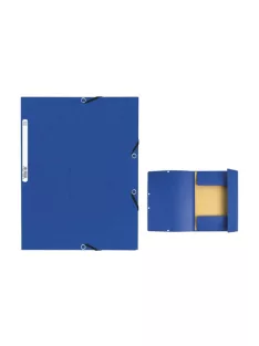 Exacompta Gumis mappa karton Exacompta A/4 355g kék