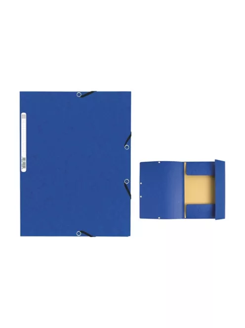 Exacompta Gumis mappa karton Exacompta A/4 355g kék