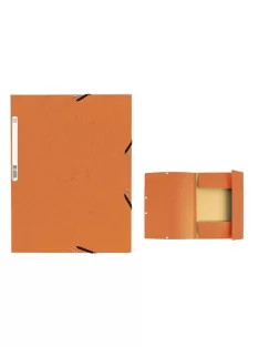   Exacompta Gumis mappa karton Exacompta A/4 355g narancssárga