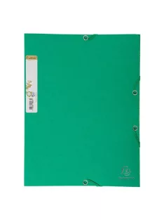 Exacompta Gumis mappa karton Exacompta Forever A/4 zöld