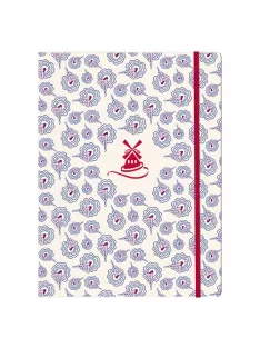   Clairefontaine Gumis mappa Clairefontaine Moulin Rouge, 24x32cm