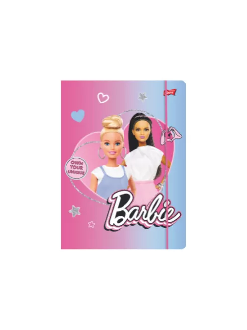 Barbie Gumis mappa karton Barbie A/4