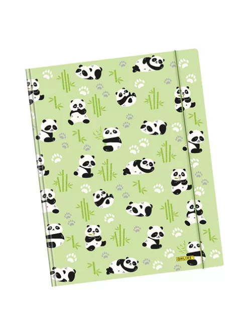 Online Gumis mappa Online Panda A/4 karton