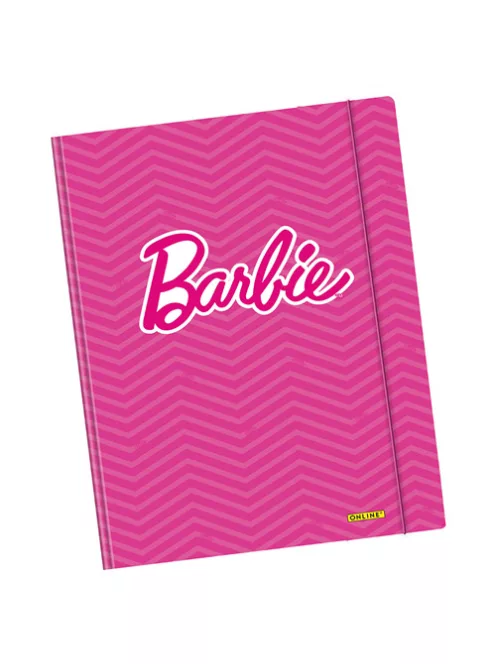 Online Gumis mappa Online Barbie A/4 karton Malibu, Pink vegyes
