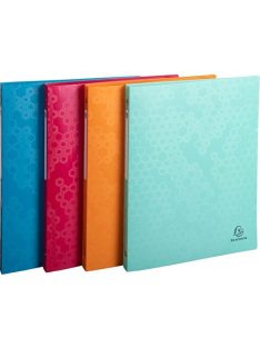   Exacompta Gyűrűs könyv Exacompta Maia A/4 4 gyűrűs 20 mm gerinccel PP vegyes színek