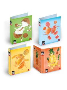   Pigna Gyűrűs könyv Pigna Fruits A/4 4 gyűrűs 40 mm  gerinccel