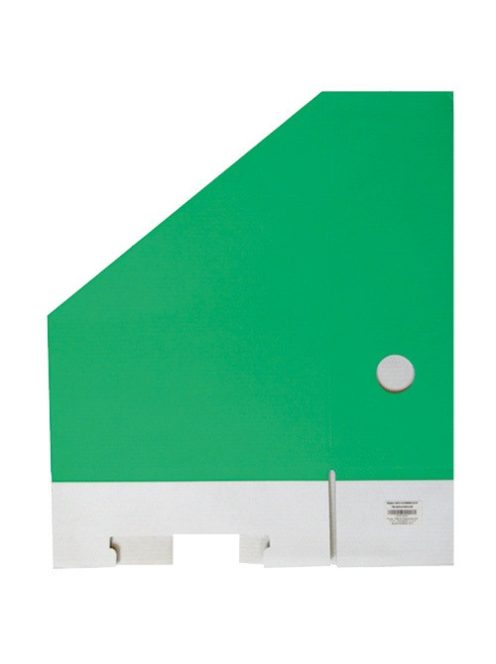 Noname Iratpapucs A/4 hajtogatós 8 cm gerinccel zöld