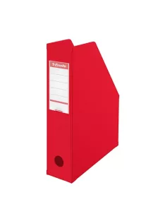   Esselte Iratpapucs karton összehajtható Esselte A/4 8 cm gerinccel piros 56003