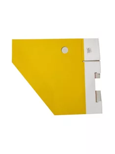   PD Office Iratpapucs karton összehajtható pd A/4 10 cm gerinccel karton sárga