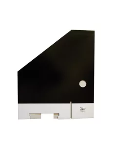   PD Office Iratpapucs karton összehajtható pd A/4 10 cm gerinccel karton fekete