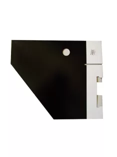   PD Office Iratpapucs karton összehajtható pd A/4 10 cm gerinccel karton fekete