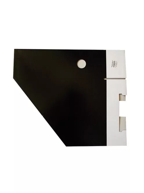 PD Office Iratpapucs karton összehajtható pd A/4 10 cm gerinccel karton fekete