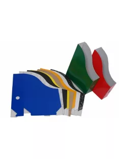   PD Office Iratpapucs karton összehajtható pd A/4 10 cm gerinccel karton kék