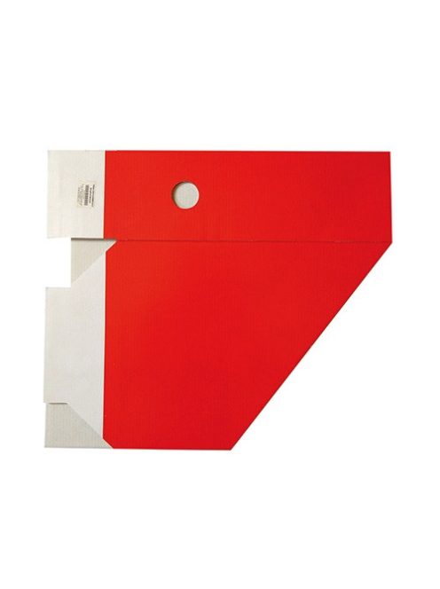 PD Office Iratpapucs karton összehajtható pd A/4 10 cm gerinccel karton piros