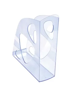   Exacompta Iratpapucs műanyag Exacompta Ecomag A/4+ 7,7 cm gerinccel áttetsző jégkék