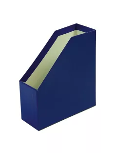   PD Office Iratpapucs pd karton merev falú A/4 9 cm gerinccel fóliás sötétkék