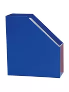 PD Office Iratpapucs pd karton merev falú A/4 9 cm gerinccel fóliás sötétkék