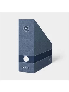   Herlitz Iratpapucs karton összehajtható Herlitz Montana A/4 11 cm gerinccel kék