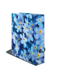 Herma Iratrendező Herma A/4 70 mm gerinccel Kék virágok