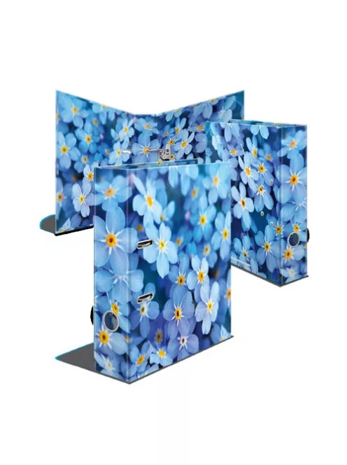 Herma Iratrendező Herma A/4 70 mm gerinccel Kék virágok